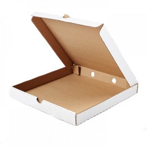 Коробка под пиццу 250*250*45мм*50 белая, шт